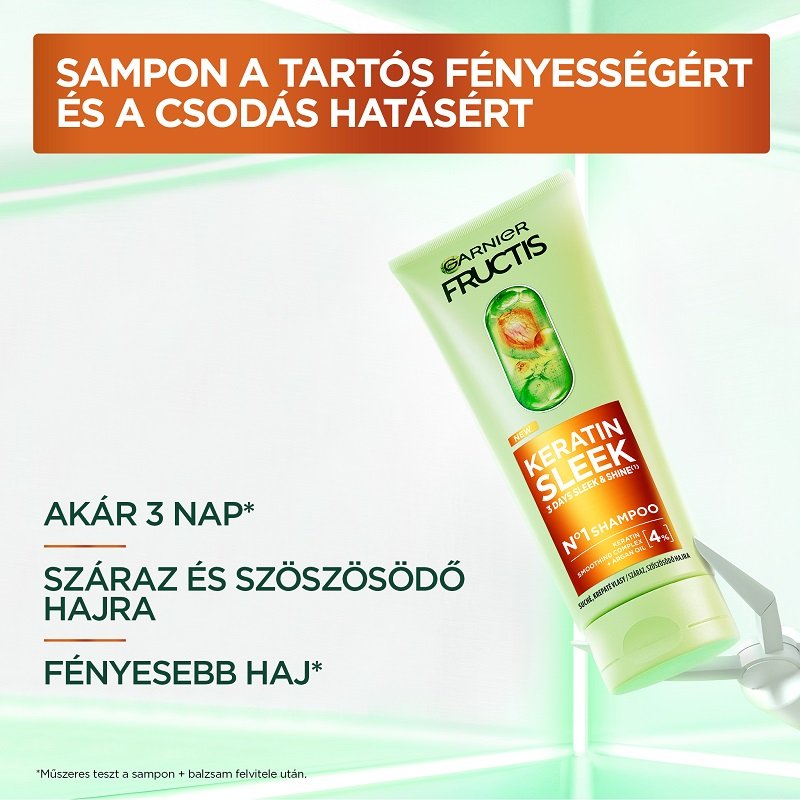 Garnier Fructis Keratin Sleek sampon - 3